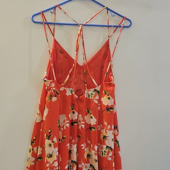 Lush- Floral High-Low Dress - Picture 6 of 10